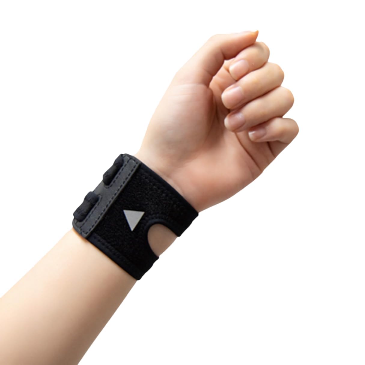 GRIPIT Double Line Airwrist Guard | TFCC Compatible, Ultra Thin 0.04 inch (1 mm), 6 Colors, Unisex (Gray (Gurē))