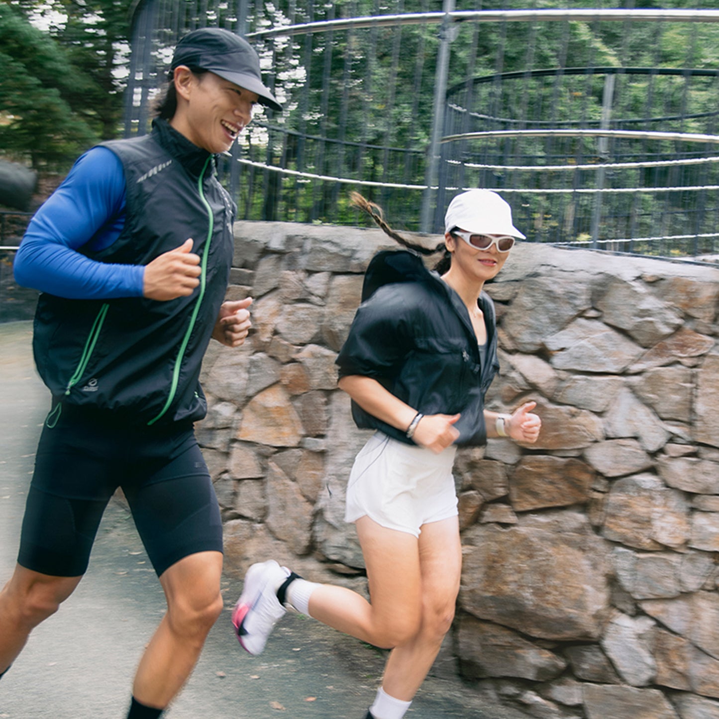 そよそよ通気 ランニングキャップ 